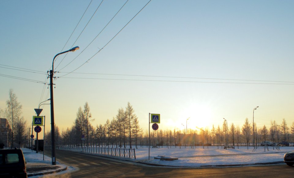 Pushkin, Russia, Road
