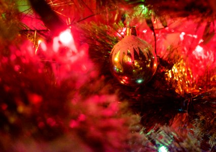 Light, New year, Christmas ball