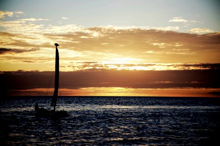 Punta del este, Uruguay, Sunset