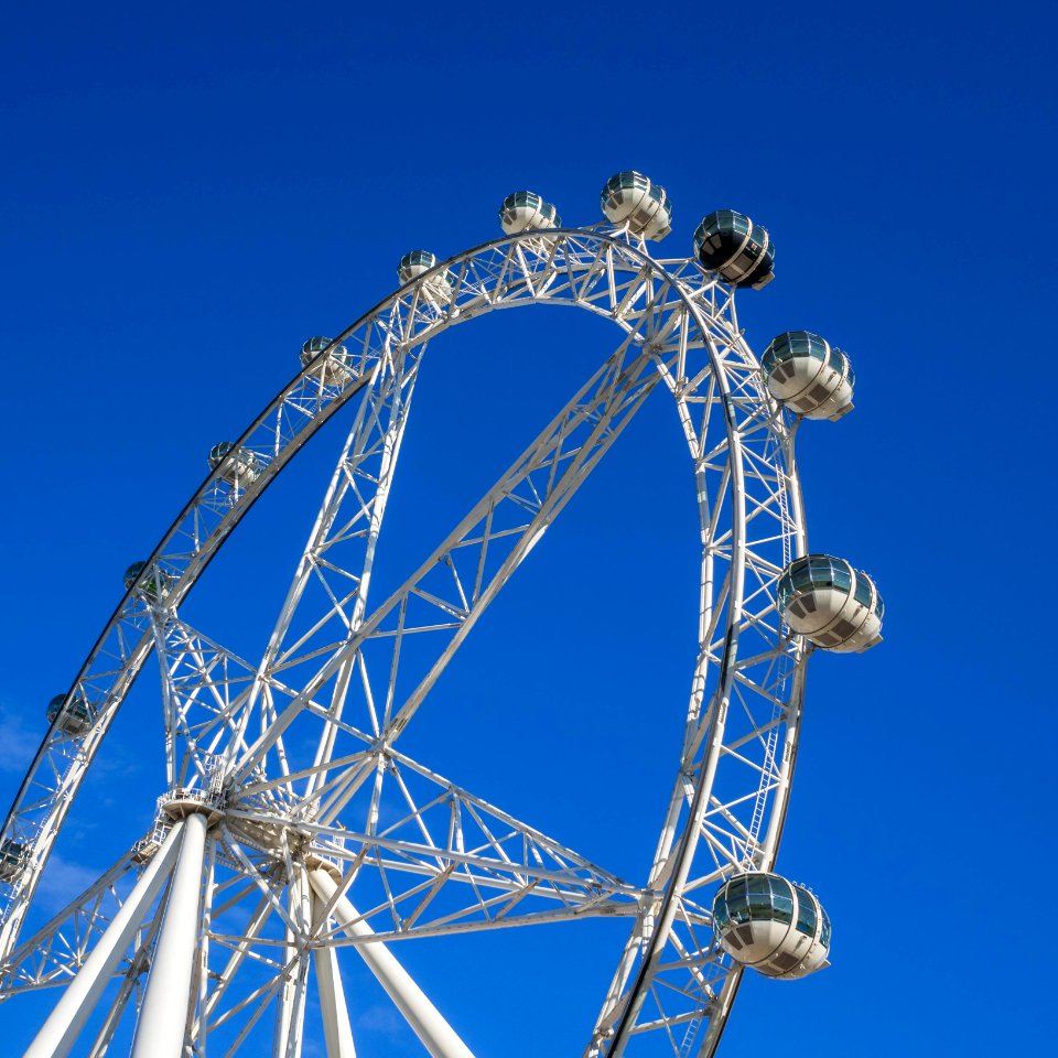 Australia, Melbourne star observation wheel, Dockl
