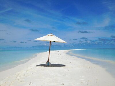 Island landscape maldives photo