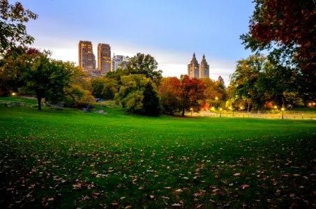 Central park west, New york, United states photo
