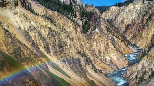 Yellowstone national park, United states, Color photo