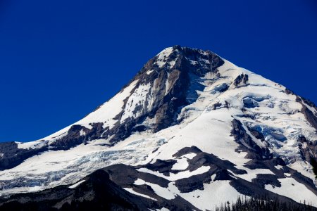 Mount hood, United states, Snow
