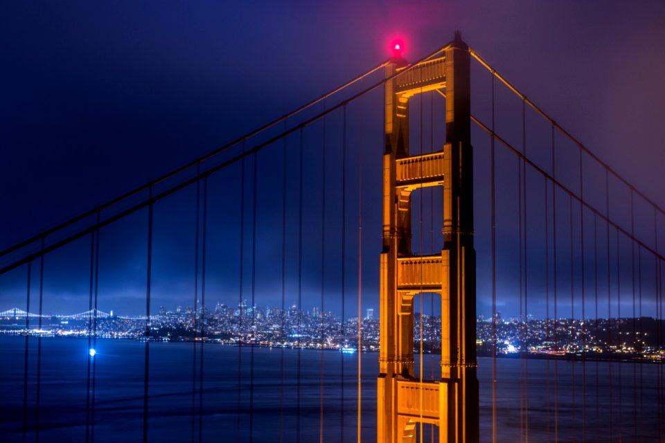 Golden gate bridge, United states, Cityscape