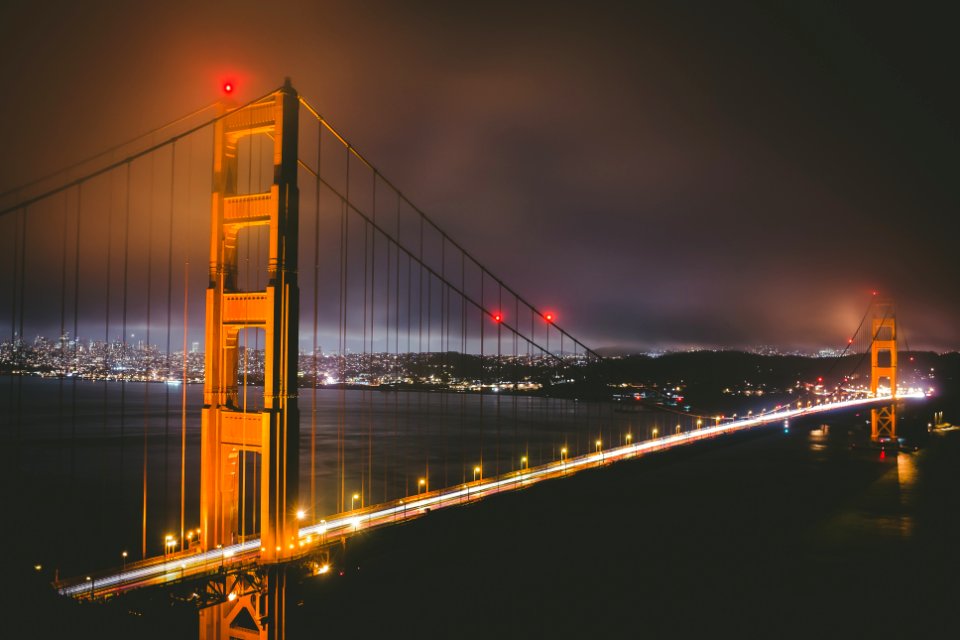 Golden gate bridge, United states, City