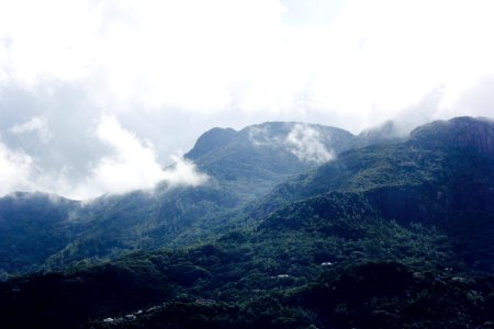 Seychelles, Victoria, Fog
