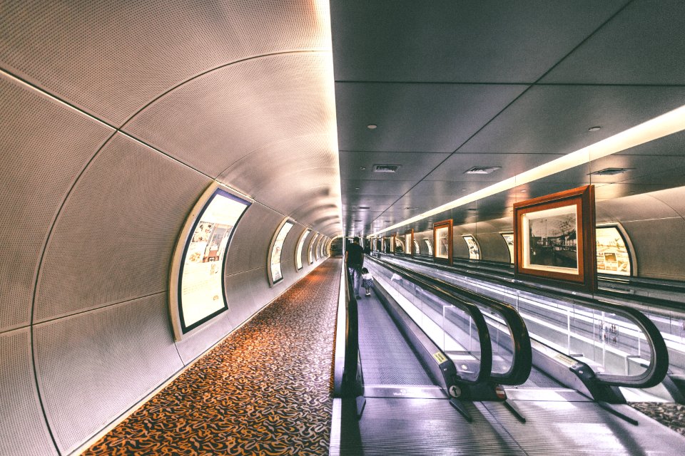 The fullerton bay hotel, Singapore, Travelator