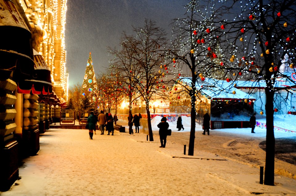 Moscow, Russia, New year