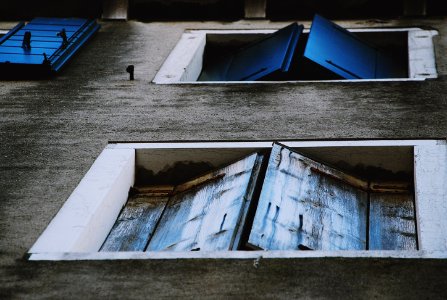 white wooden framed window