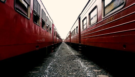 Rail way scene ceylon