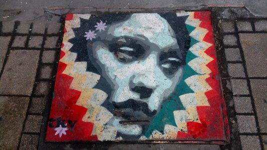 Belgrade, Serbia, Graffitiwall