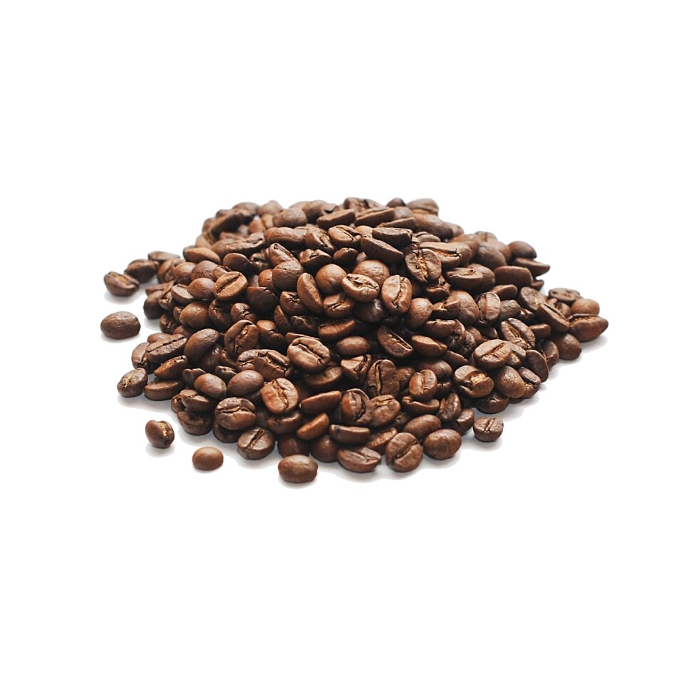 Fried coffee beans roasted coffee