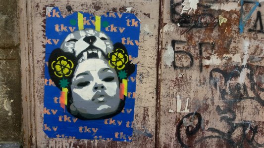 Belgrade, Serbia, Graffitiart