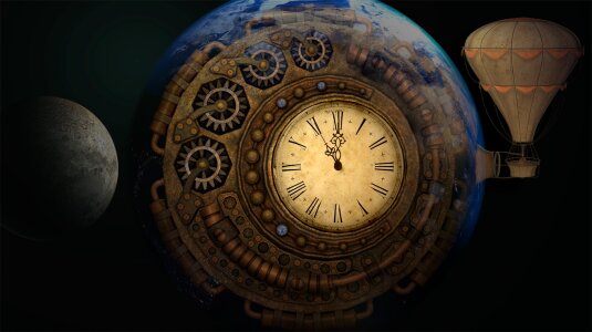 Time moondial time machine