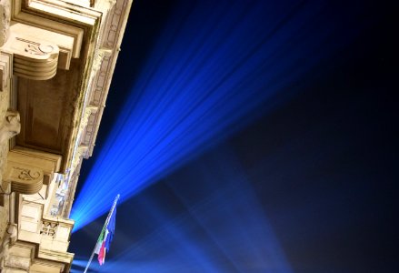 Milan, Italy, Blue