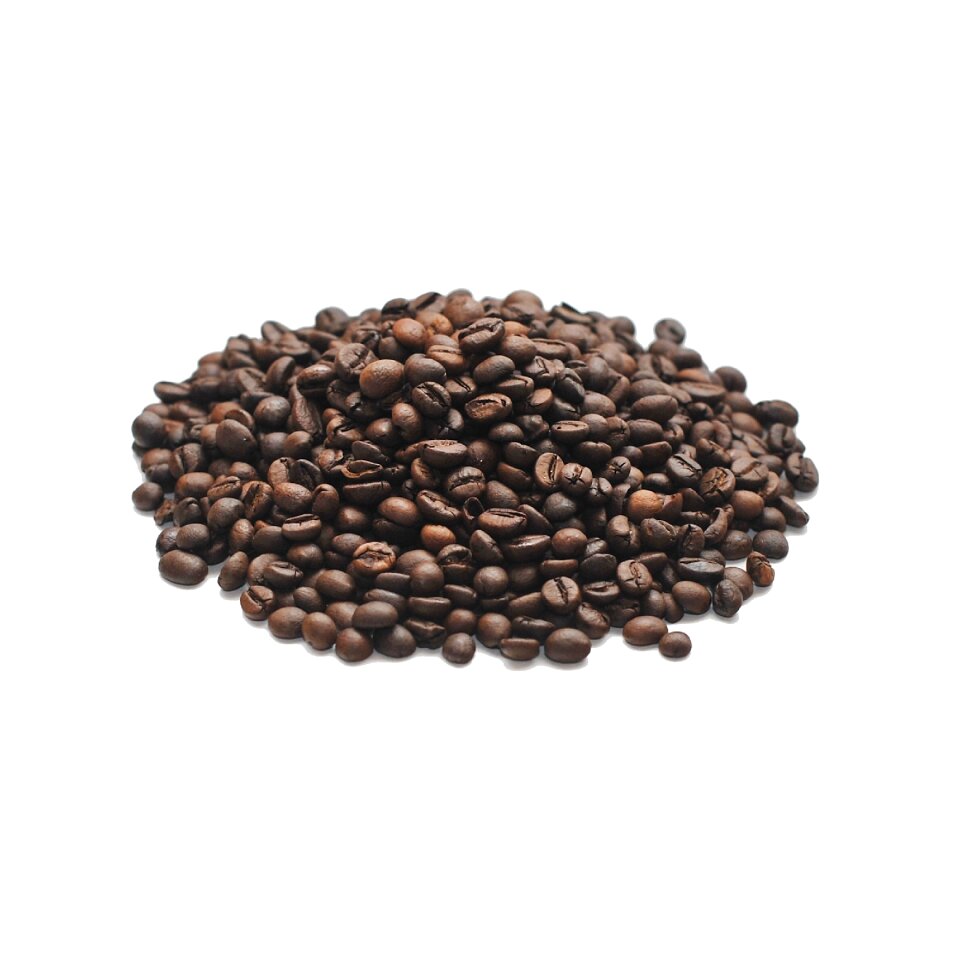 Fried coffee beans roasted coffee