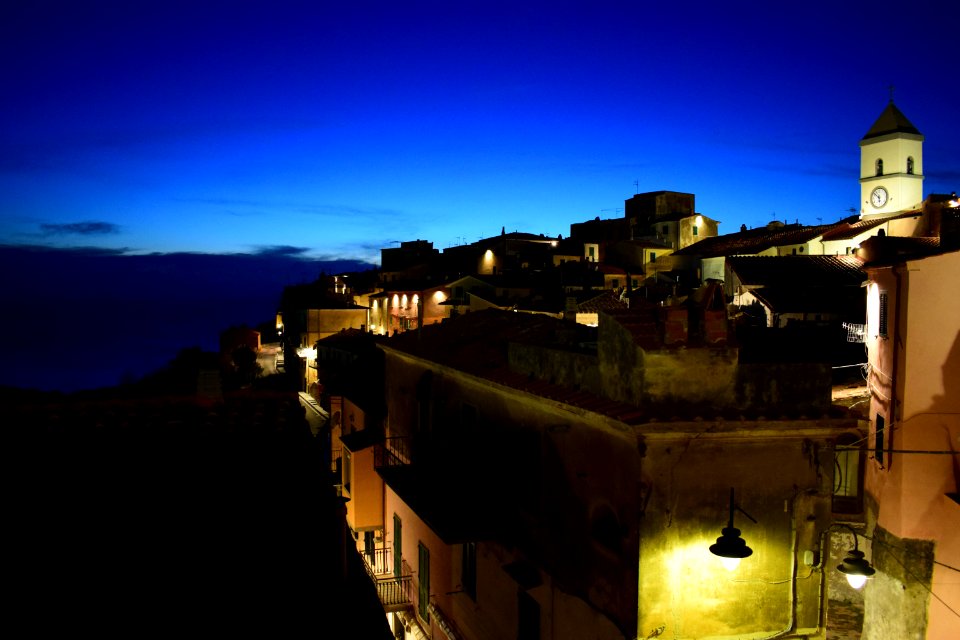Capoliveri, Italy, Night