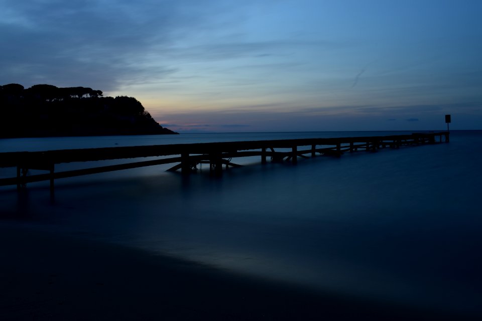 Long exposure, Sky, Evening