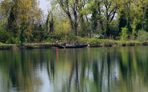 Gondola, Scape, Lake