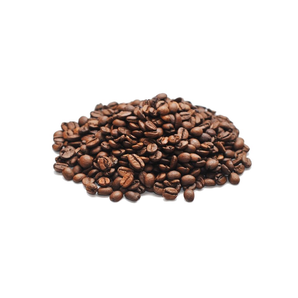 Fried coffee beans roasted coffee