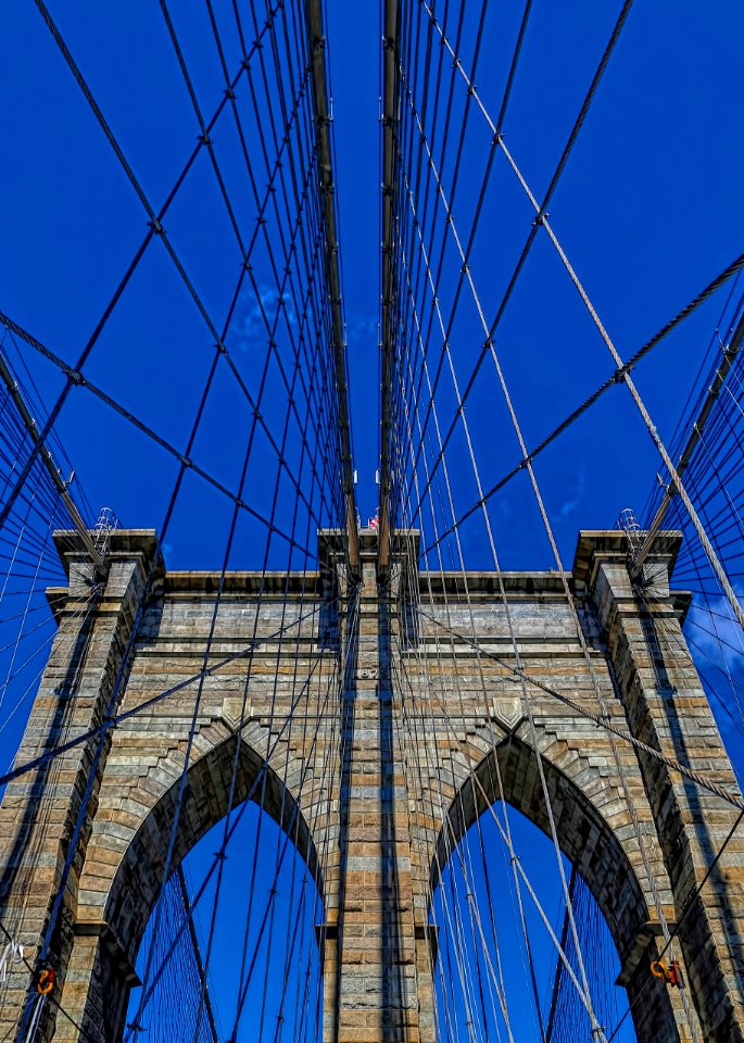 Brooklyn Bridge, New York during day