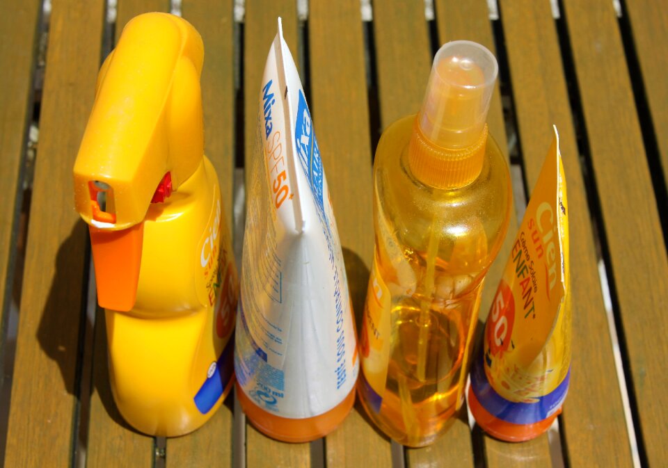 Lotion summer suncream
