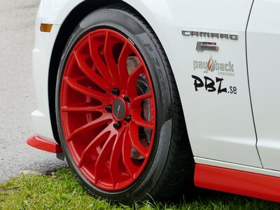 Grass exhibition tires