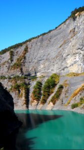 Lac de monteynardavignonet, France