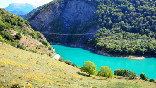 Lac de monteynardavignonet, France
