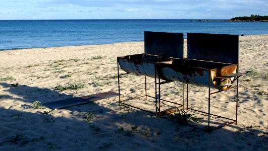 Spiaggia del lido di orr, Lido orri, Italy photo