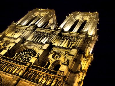 Cathdrale notredame de paris, Paris, France