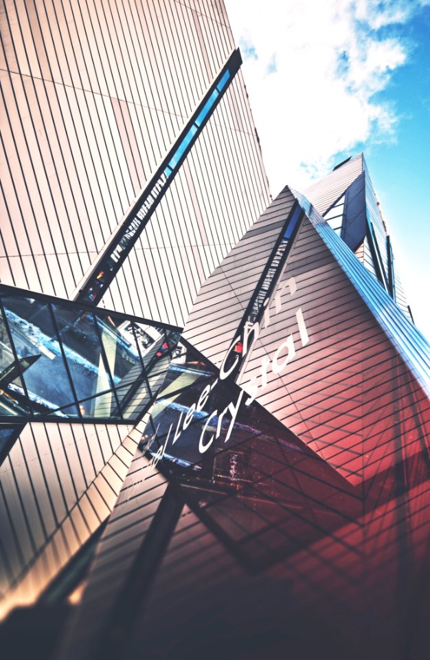 worm's eye view of building during daytime photo