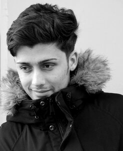 Young man migration afghan