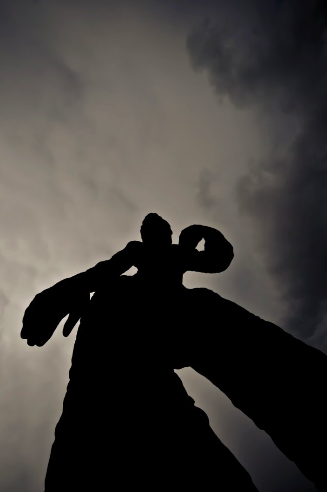 Ominous, Overcast, Silhouette