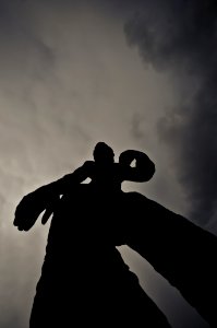 Ominous, Overcast, Silhouette