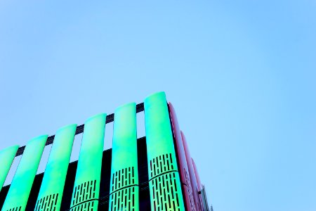 low angle photo of building photo