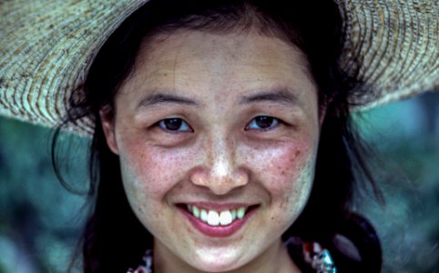 woman's face