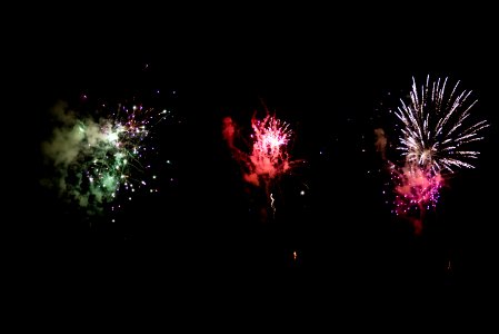 fireworks during night photo