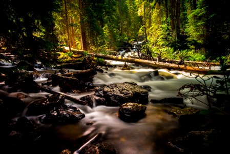 time lapse of body of water photo