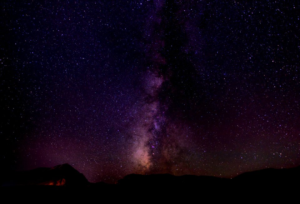 night sky full of stars