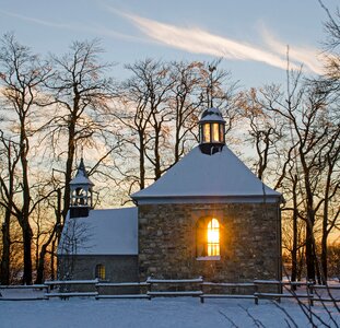 Steeple places of interest winter photo