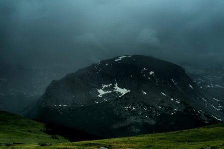 photography of mountain range during daytime photo