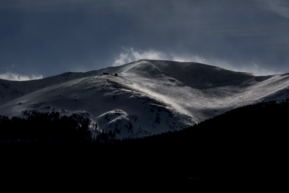 landscape photography of snow mountains
