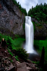 waterfalls during daytime photo