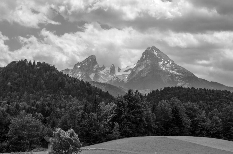 Alpine landscape nature