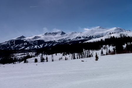 landscape photography of snow photo