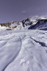 landscape photography of snow