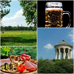 Park monopteros gastronomy