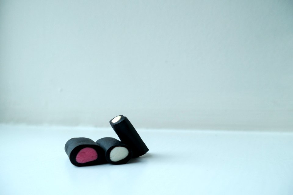 Isolated, Black, Liquorice